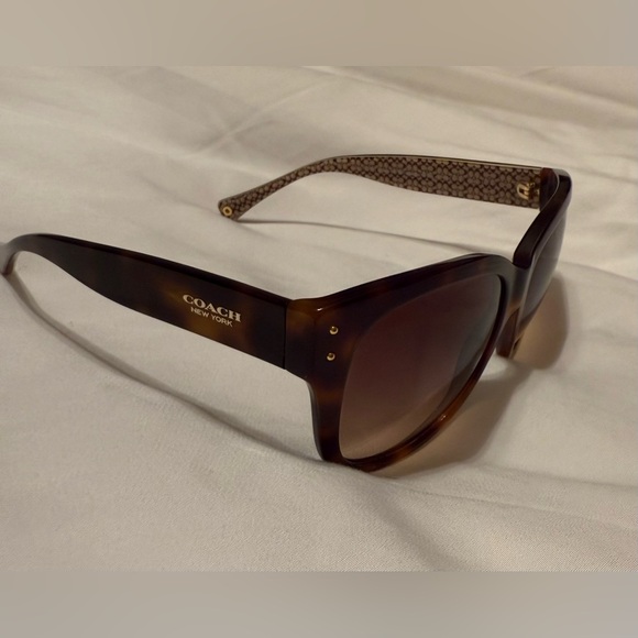 Coach tortoise shell sunglasses - Picture 2 of 4